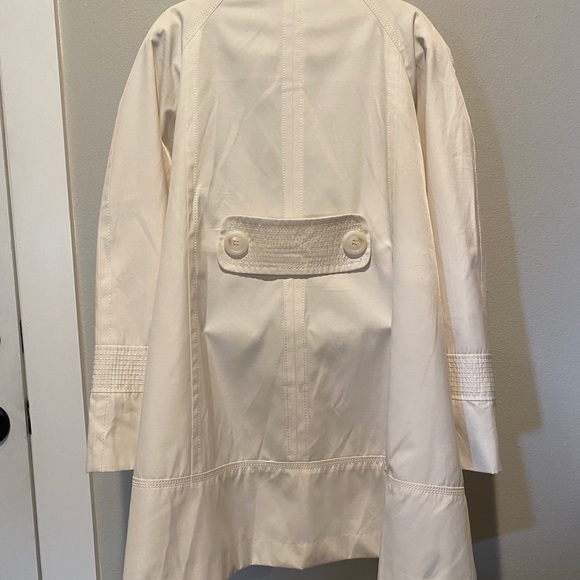 Donatella Ivory Pea Coat Style XL 🌿 D8 - Picture 8 of 15